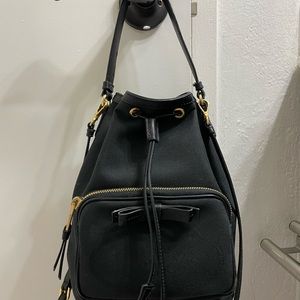 Prada Canvas Bucket Bag